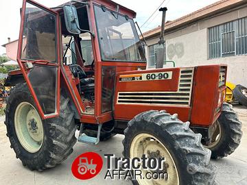 Fiat 60/90 trattore usato 4x4 no frutetto serie 90