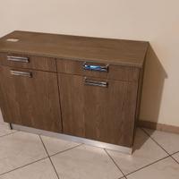 Due credenze/cassettiere venature Wengé x Cucina
