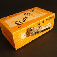Visore per diapositive d'epoca cinemascope viewer