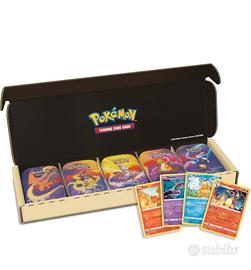 Minitin pokemon prodigi di kanto set 5 tin sealed