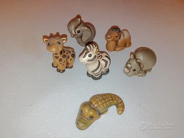 Lotto THUN animali savana elefante zebra