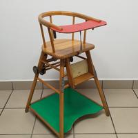 Seggiolone/Tavolino da Bambino - Anni 60