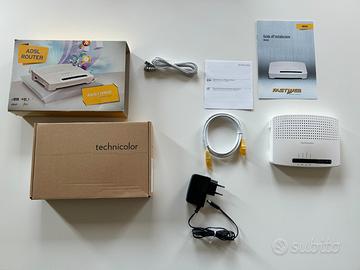 Router ADSL Wi-Fi Fastweb Technicolor TG582n