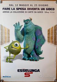 Poster vintage ESSELUNGA MONSTERS & CO