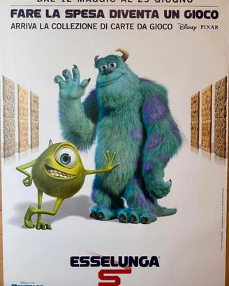 Poster vintage ESSELUNGA MONSTERS & CO