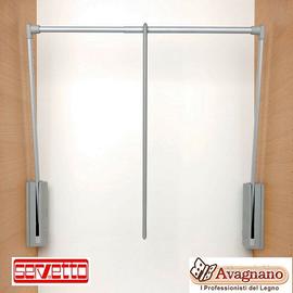 SERVETTO APPENDIABITI SALISCENDI 77-120 GRIGIO