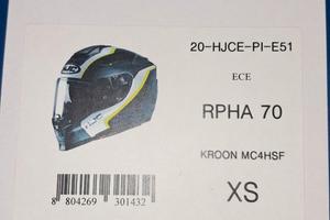 CASCO HJC RPHA 70 TG. XS