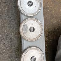 3 pezzi Serie Coppe Ruota Borchie Copricerchi FIAT