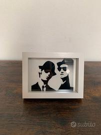 QUADRETTO "BLUES BROTHERS"