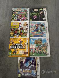 7 Giochi nintendo 3DS