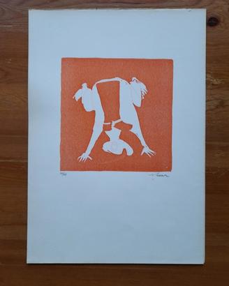 Xilografia Originale Mino Maccari