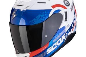 Casco integrale Scorpion exo 520 evo AIR TITAN BLU