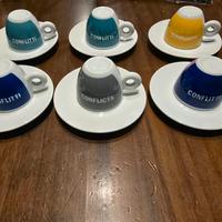 Set 6 tazzine illy “Conflitti” Biennale di Venezia