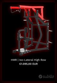 HMR | Iso-Lateral High Row