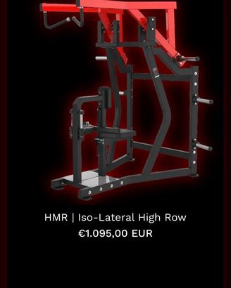 HMR | Iso-Lateral High Row