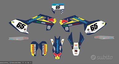 GRAFICA HUSQVARNA PERSONALIZZATA