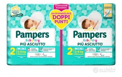 Pannolini Pampers Baby Dry taglia 2