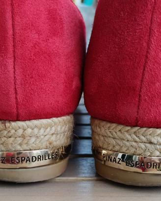 Spartine  Camoscio Rosso Marca Pinaz N. 39