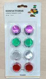 Tiger foil confectionary cups - 40 pcs