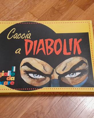 CACCIA A DIABOLIK GIOCO TAVOLO SOCIETÀ FUMETTO