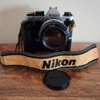 NIKON FM 2 NIKKOR S NON AI 55 1 1.2 MD 12