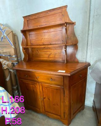 Credenza in legno di abete
