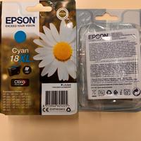Cartuccia EPSON Margherita 18XL cyan Originale 