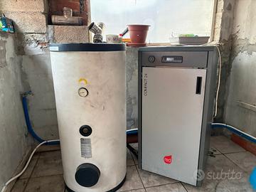 Caldaia e boiler da 200 l
