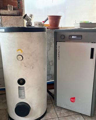 Caldaia e boiler da 200 l