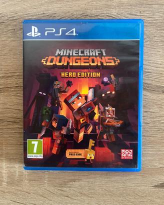 Minecraft dungeons hero edition ps4 ps5