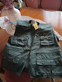 Giubbotto da caccia SM senza maniche taglia 52