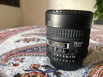 OBIETTIVO NIKON AF FISHEYE NIKKOR 16MM