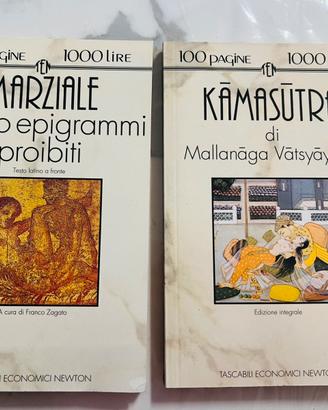 2 libri vintage di Marziale e Mallanaga