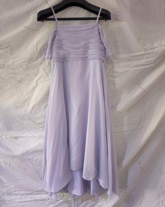 abito cerimonia bambina 12 anni lilla