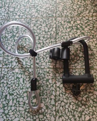 lucchetto per bici, monopattini elettrici e motori