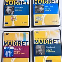 DVD -Gino Cervi -inchieste del commissario Maigret