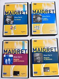 DVD -Gino Cervi -inchieste del commissario Maigret