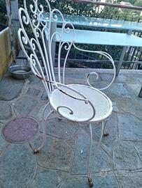 Sedie da giardino