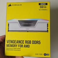 RAM CORSAIR Vengeance RGB DDR5 32GB 2x16 6000MHz