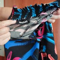 Vestito fantasia Desigual maniche lunghe taglia M