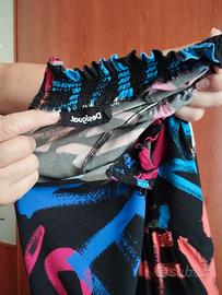 Vestito fantasia Desigual maniche lunghe taglia M