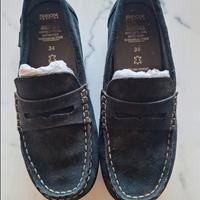 mocassino geox bambino piede 34