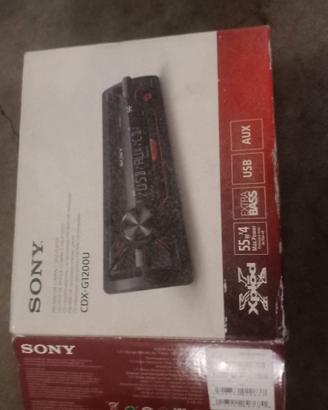 Stereo da macchina Sony CDX-G1200
