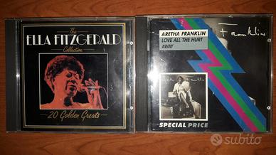 Aretha franklin + ella fitzgerald 2cd. leggi