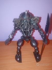 Scultura Artigianale PREDATOR in Metallo Riciclato