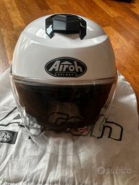 Casco Airoh Jet bianco XS  donna usato 2 volte