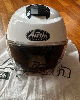 Casco Airoh Jet bianco XS  donna usato 2 volte