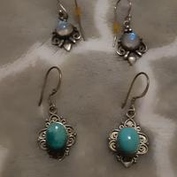 orecchini con pietre 