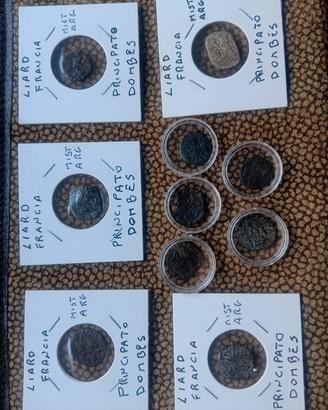 10 Monete Antiche Rare R RR RRR Periodo 1600 Liard