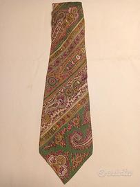 CRAVATTA KENZO VINTAGE IN PURA SETA